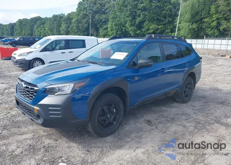 2022 Subaru Outback Wilderness из США, поврежденный, VIN 4S4BTGUD9N3152012